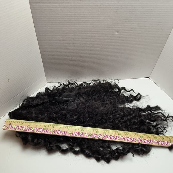 Women\'s Wave Curl Wig Synthetic Black main image 10